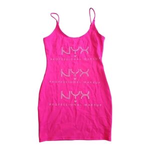 NYX Professional Makeup Pink Promo Dress - Size Large